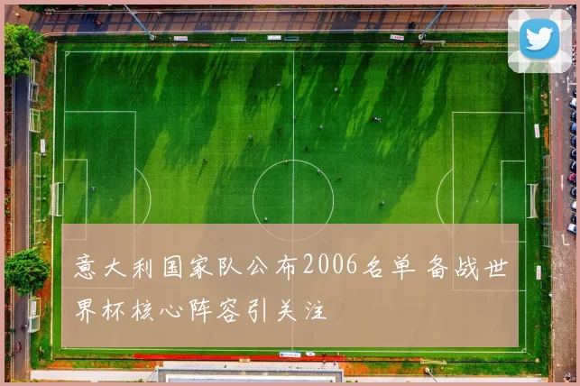 意大利国家队公布2006名单 备战世界杯核心阵容引关注